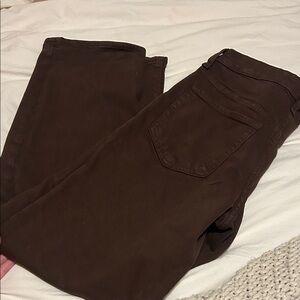 Old Navy Women's Brown Straight-Leg Jeans NEVER WORN